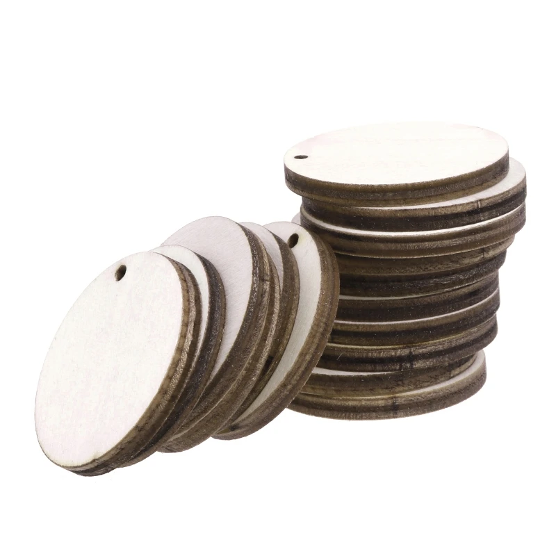 1 комплект деревянные диски из натурального пустое дерева с рельефными