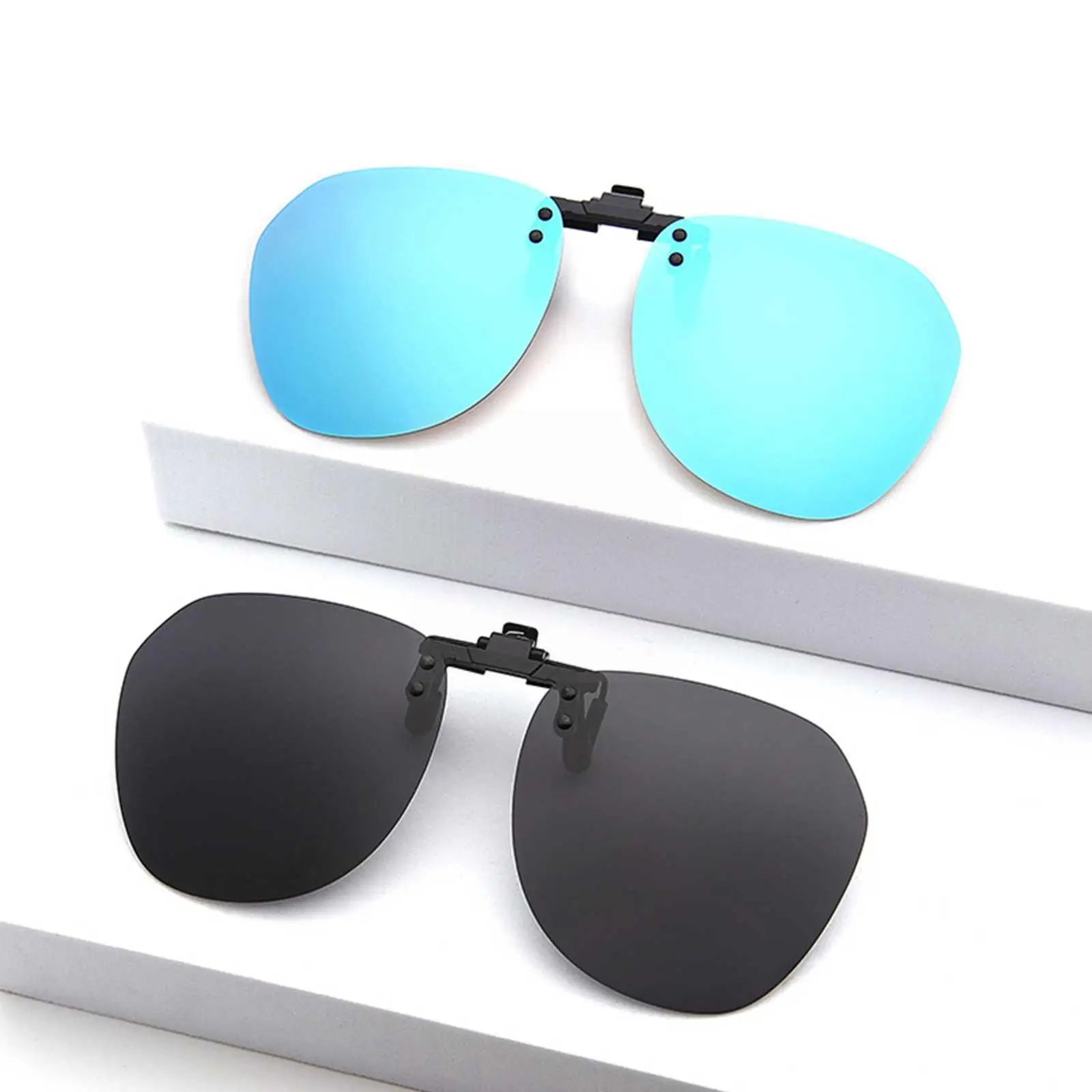 

1 шт. поляризованные солнцезащитные очки с клипсой дневного и ночного видения раскладные линзы солнцезащитные очки с защитой от ультрафиол...