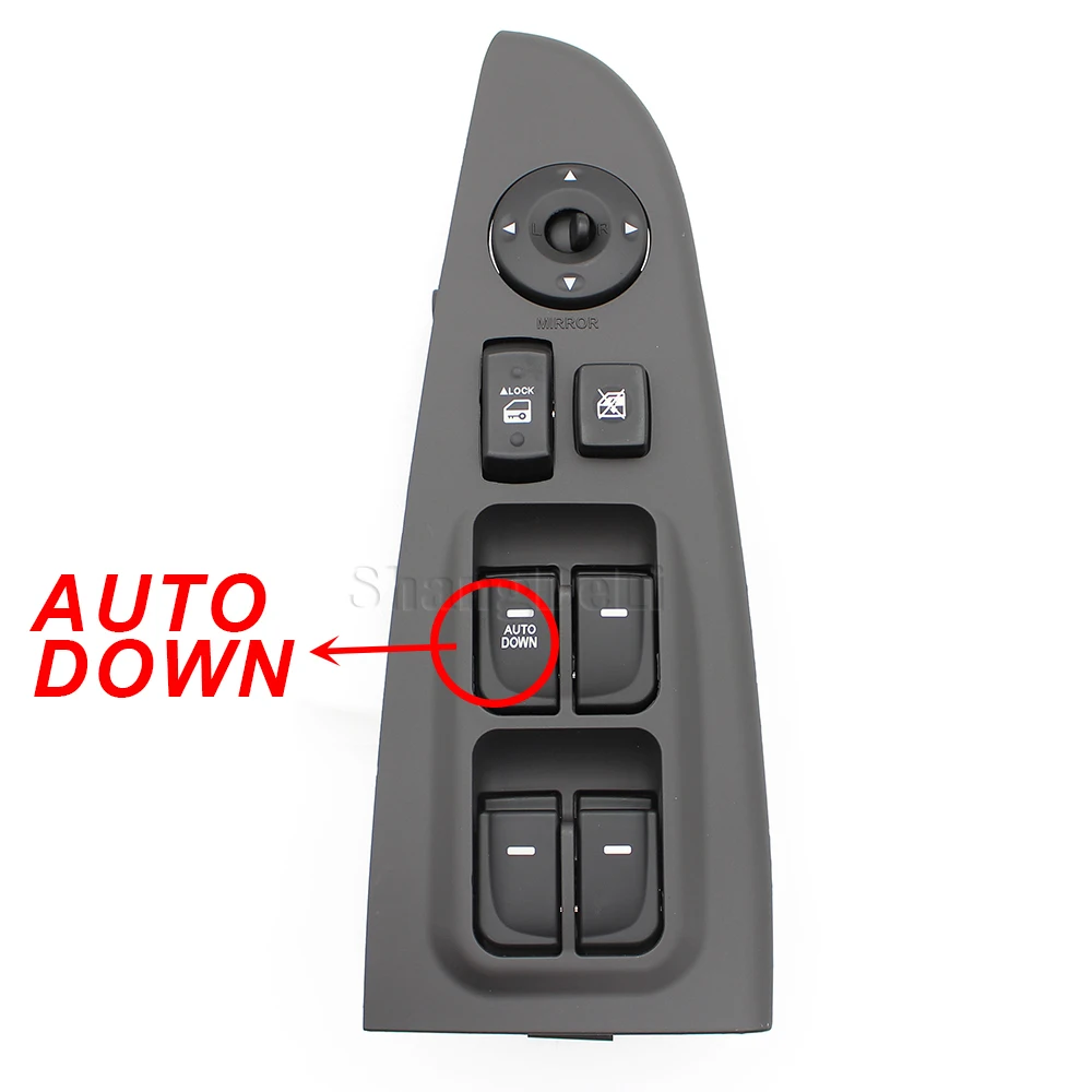 Электрический переключатель управления окошком кнопки переднего и левого