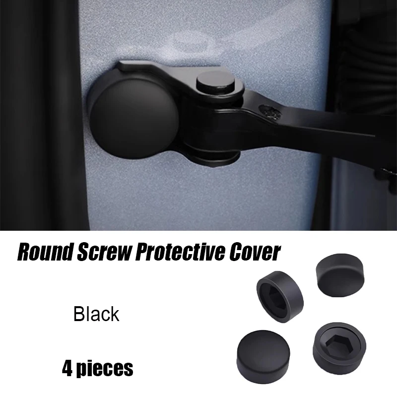 

Для Geely Monjaro Xingyue L 2021 2022 2023 2024 2025 защитная крышка с круглым винтом двери автомобиля, внешняя модификация