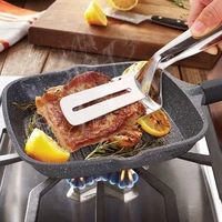304 stainless steel steak shovel clip multifunction barbecue clips grilled fish food clip for grill fork cooking kitchen gadgets