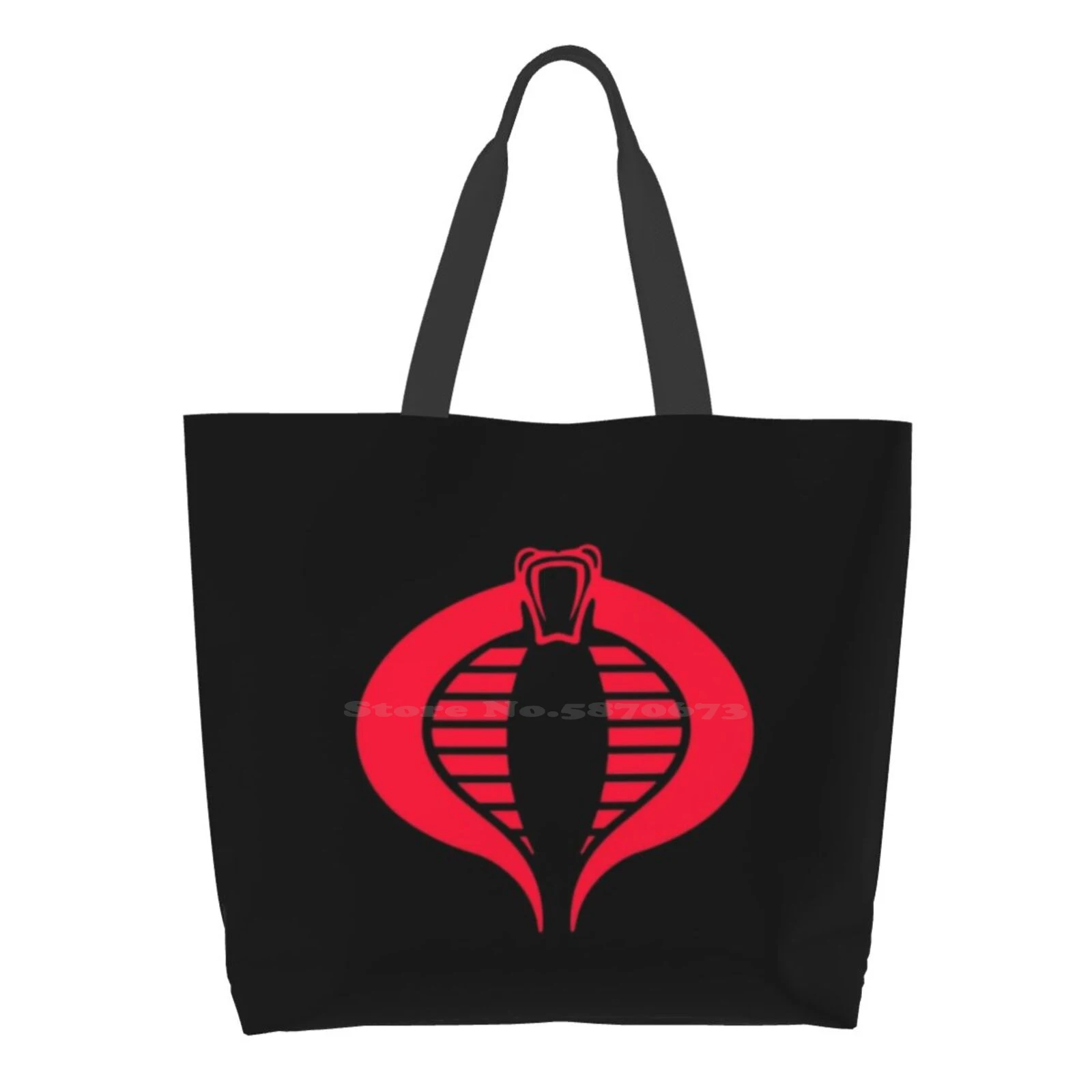 

Insignia Designer Handbags Shopping Tote Command Commander Gi G I Joe Army Military Terrorist Organization Evil Corporation