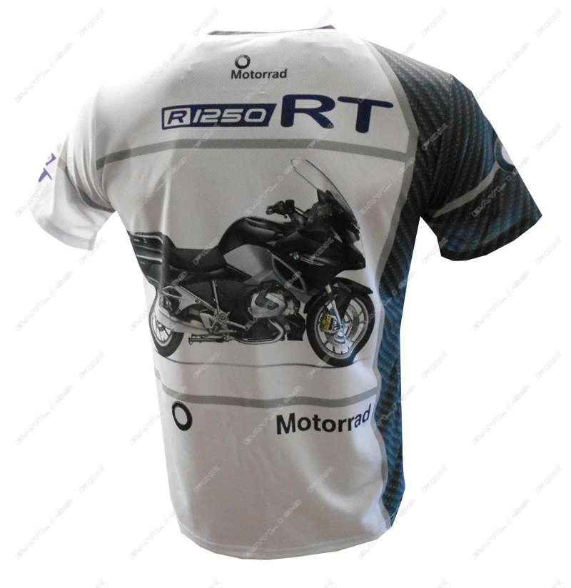 

For BMW R1250R RT Motorcycle ADVENTURE Motos Locomotive Riding Quick Dry Short Sleeve Motorrad Motocross Summer T-shirt Men's