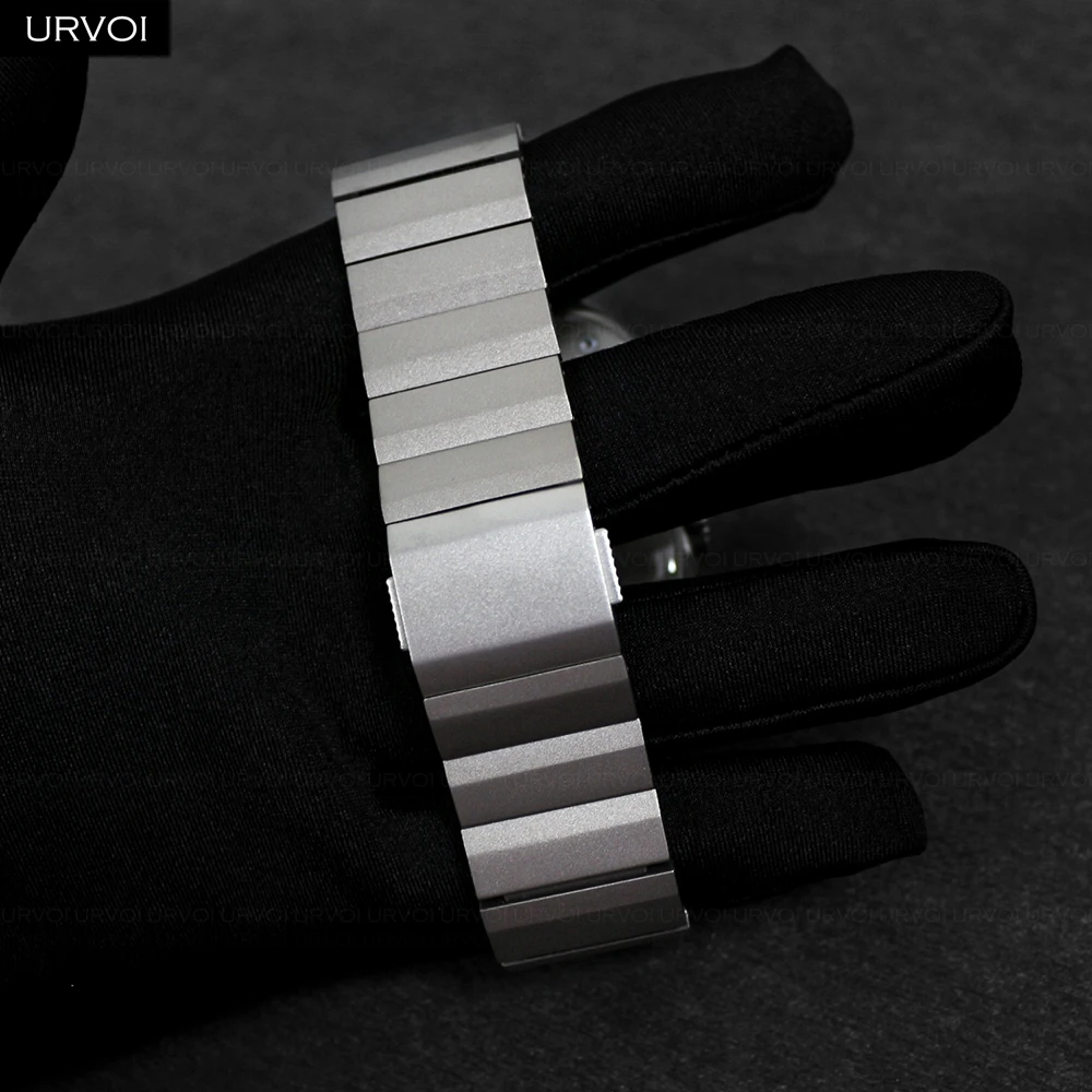 Титановый ремешок URVOI для Apple Watch