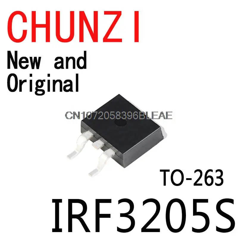 Новые и оригинальные, 10 шт., IRF3205SPBF F3205S TO-263, новое качество, очень хорошая работа, 100% встроенной микросхемы