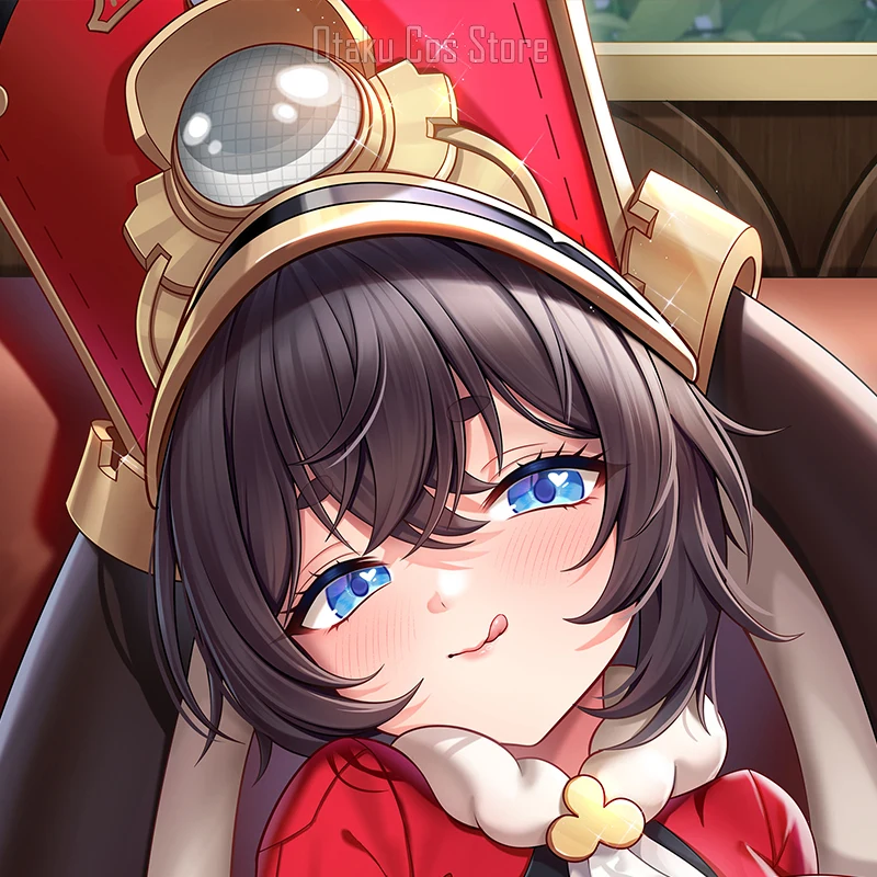 Подушка японского аниме Honkai Impact 3 с помпоном сексуальная дакимакура подушка для