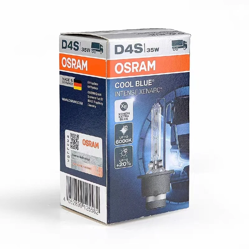 10 шт. OSRAM D1S D2S D2R D3S D4S D4R D8S ORIGIANL XENARC 4 ГАРАНТИЯ И КРУТАЯ СИНЯЯ ИНТЕНЦИЯ 5500K +20%
