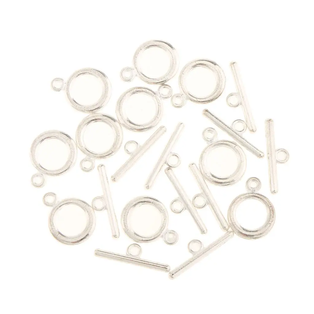 

10 Sets OT Toggle Clasp Hook Connector for Jewelry Making Bracelet DIY Craft