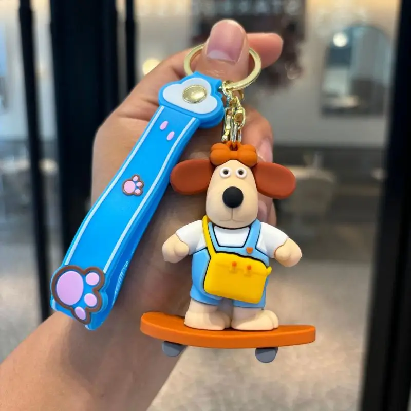 Брелок для ключей в виде мультяшной анимации ролевых игр пилот грогит ПВХ кукла