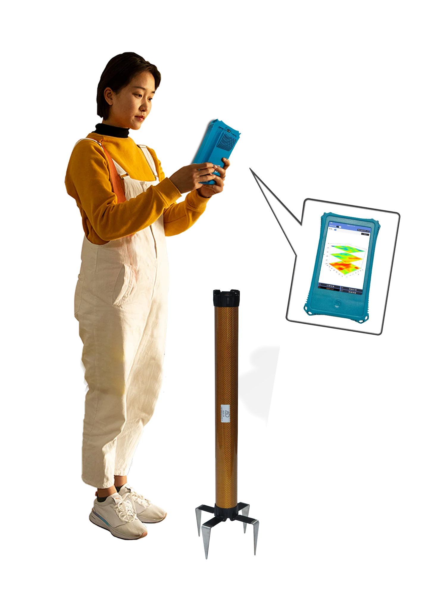 Интеллектуальный сканирующий детектор подземных вод ADMT 3HT3