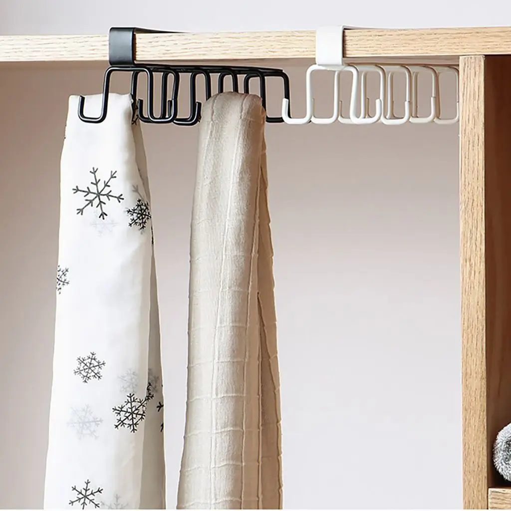 

Подвеска для чашек с несколькими крючками, качественная Бытовая двухрядная металлическая подвесная кухонная стойка-органайзер для кружек