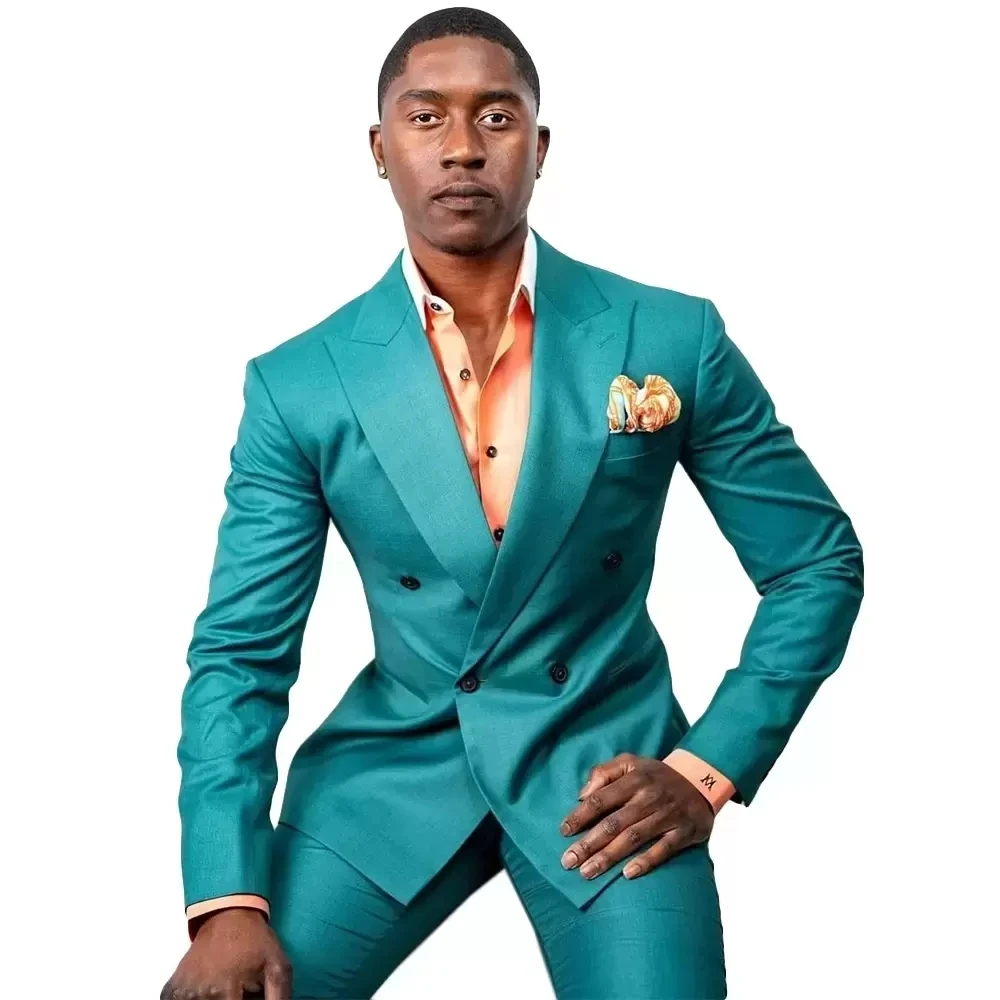 Рисунок 3 - Костюм мужской зеленый деловой