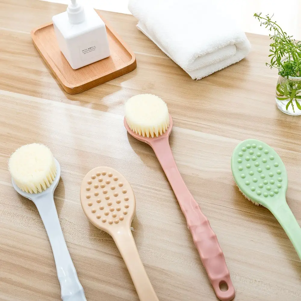 

Bath Brush Body Exfoliating Scrubber Long Handle Body Back Massage Shower SPA Foam Bath Accessories Body Cleansing Brush