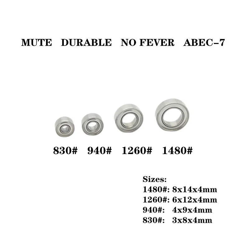 

1pcs High Speed Saeyang Marathon Micromotor Mute Bearings 1480#1260#940#830# Dental Grinder Engraving Machine Bearing ABEC-7