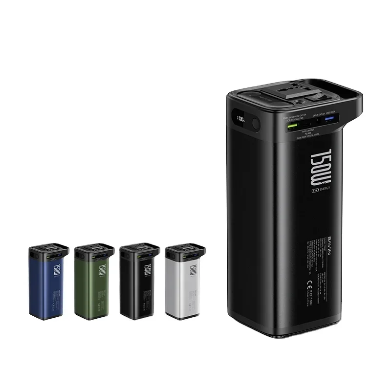 BAVIN PC021S Поддержка 22 5 Вт Быстрая зарядка 150 Мини-портативный блок питания большой