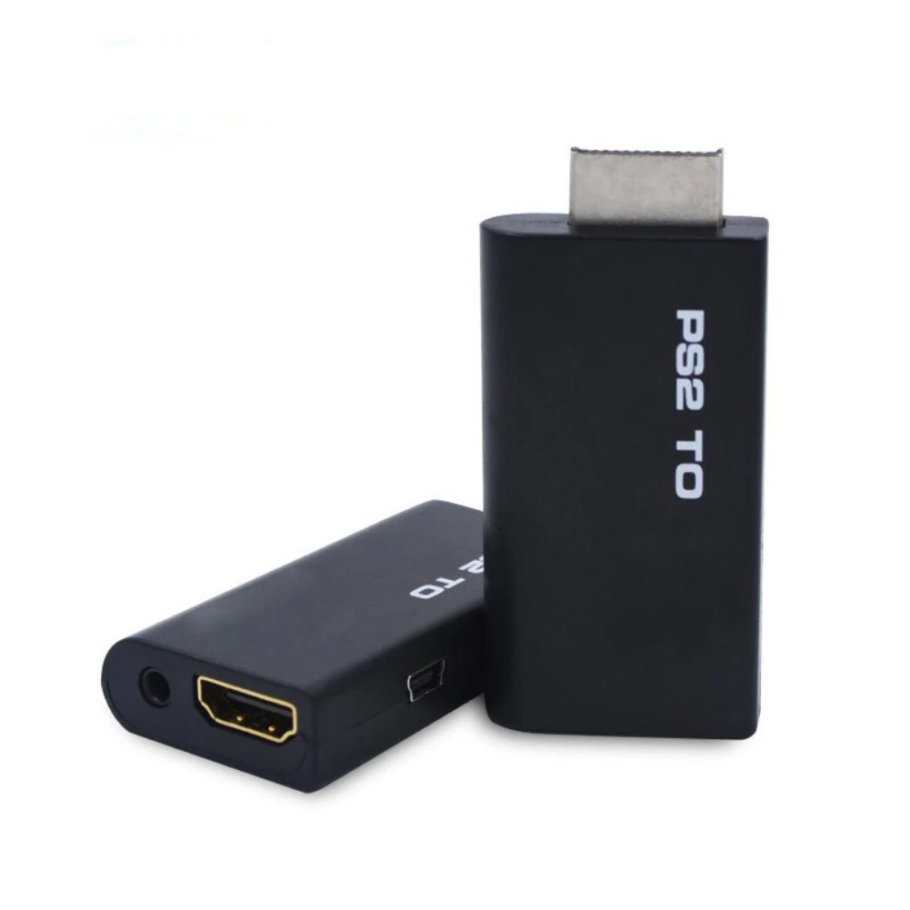 

Portable PS2 To HDMI 480i/480p/576i Audio Video Converter With 3.5mm Audio Output Supports All PS2 Display Modes PS2 TO HDMI