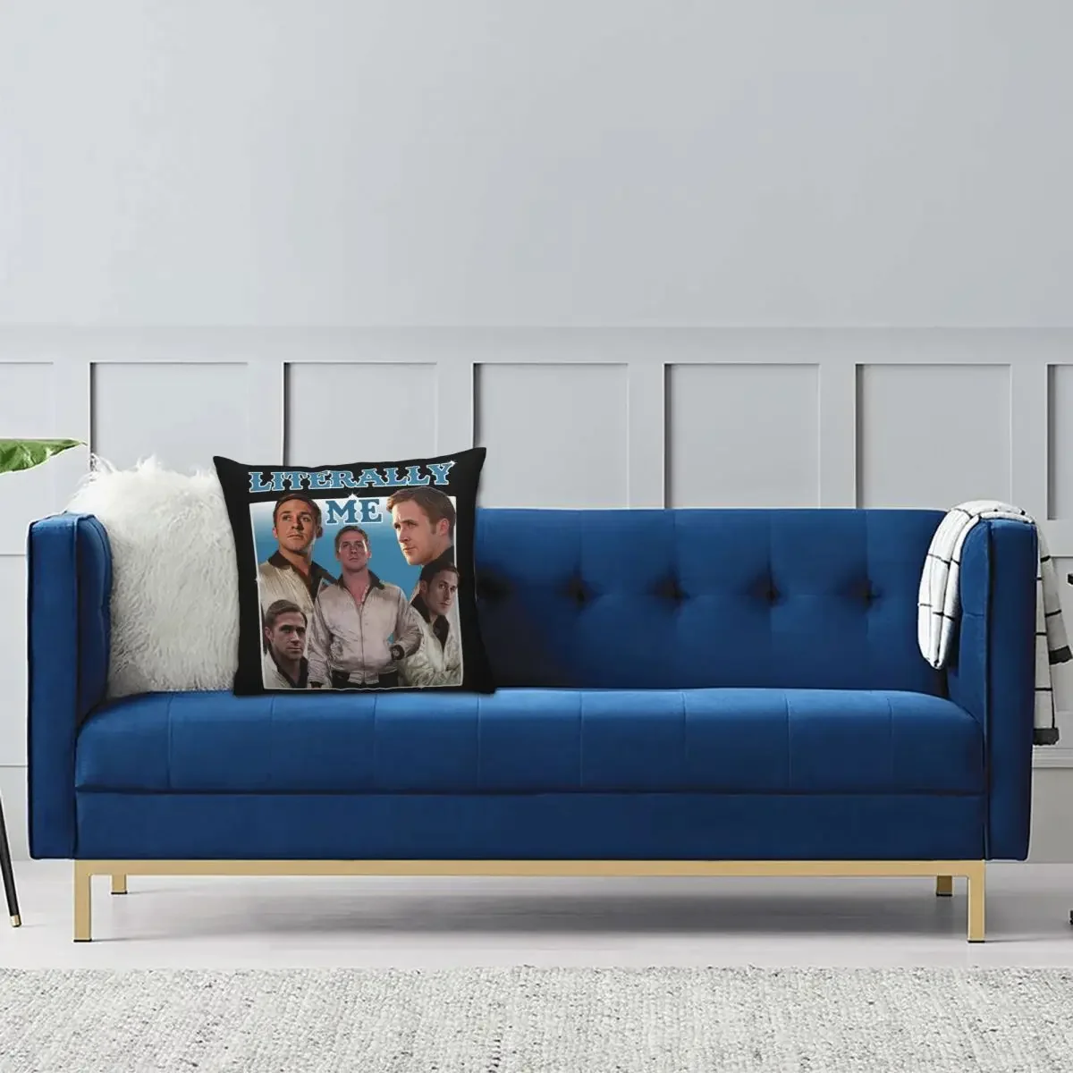 Декоративная наволочка с рисунком 45x45 см