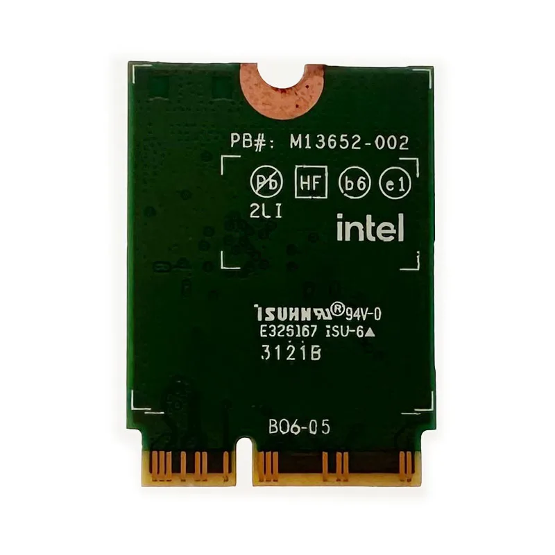 Wi-Fi6E AX211 M.2 Key E CNVio2 Wi-Fi-карта двухдиапазонная 5374 Мбит/с беспроводная связь Bluetooth 5.2 2