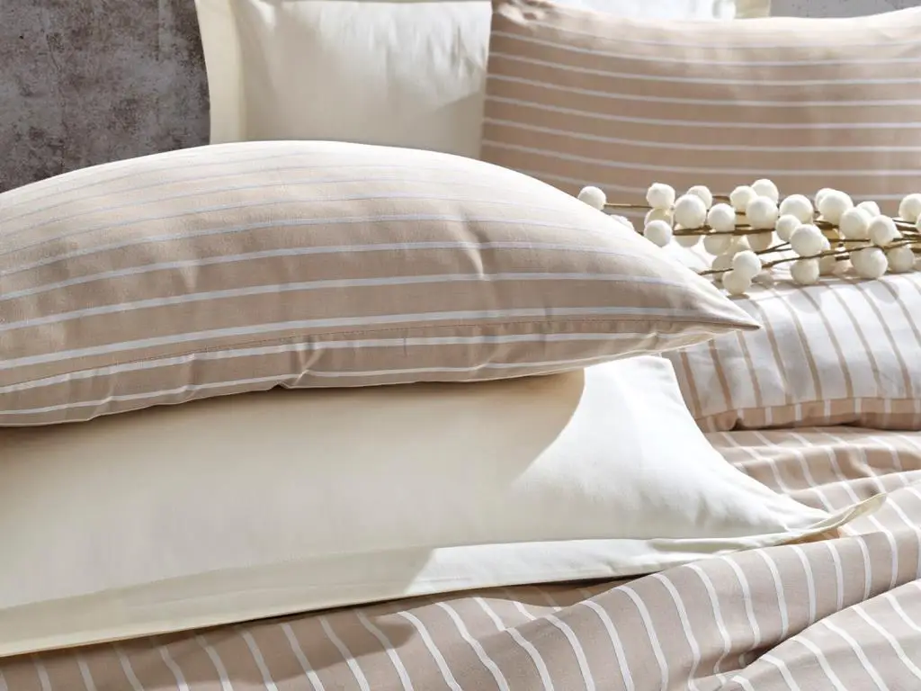 

Cottonbox Bamboo Satin Double Bed Duvet cover set Mink