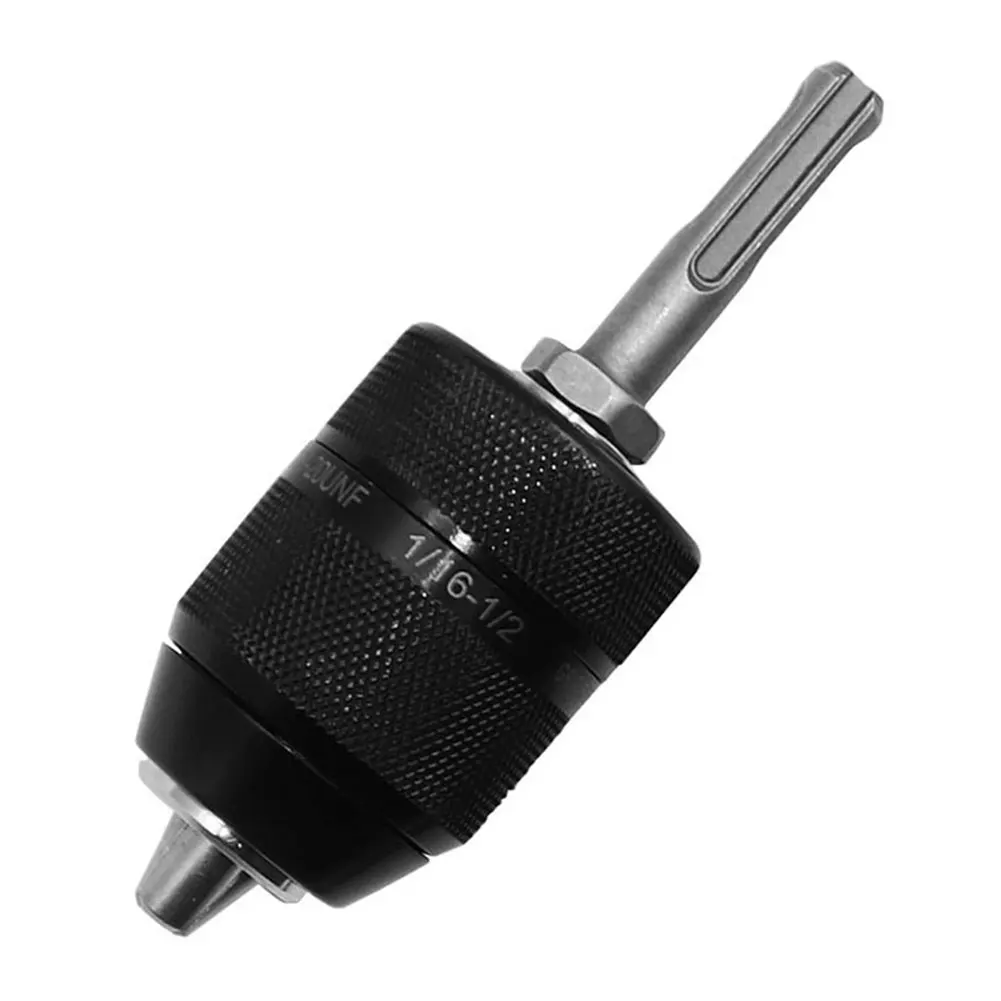 

Adapter SDS Convert Easy Install Tool Durable Metal Keyless Accessories Hardware Drill Chuck