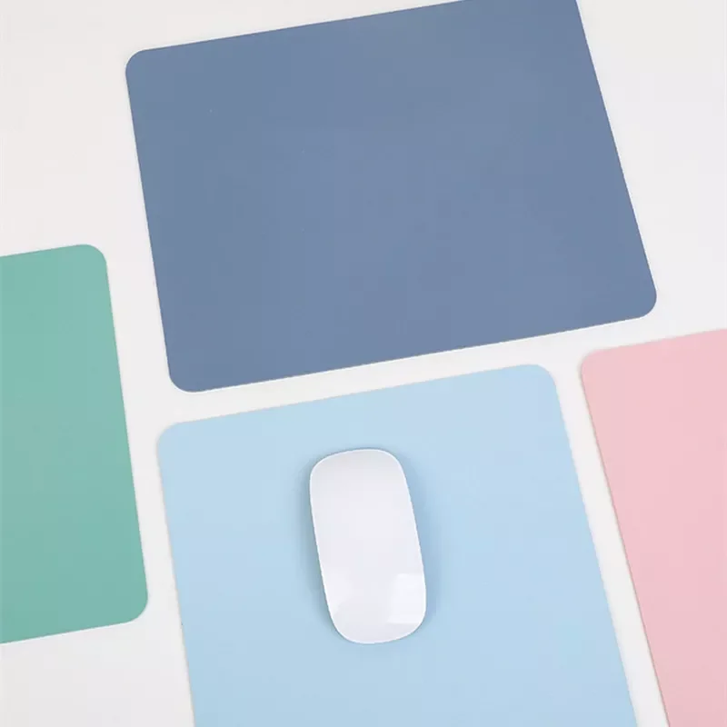 

New Arrival Universal Anti-slip Mouse Pad Leather Gaming Mice Mat New Desk Cushion Fashion Comfortable For Laptop PC MacBook