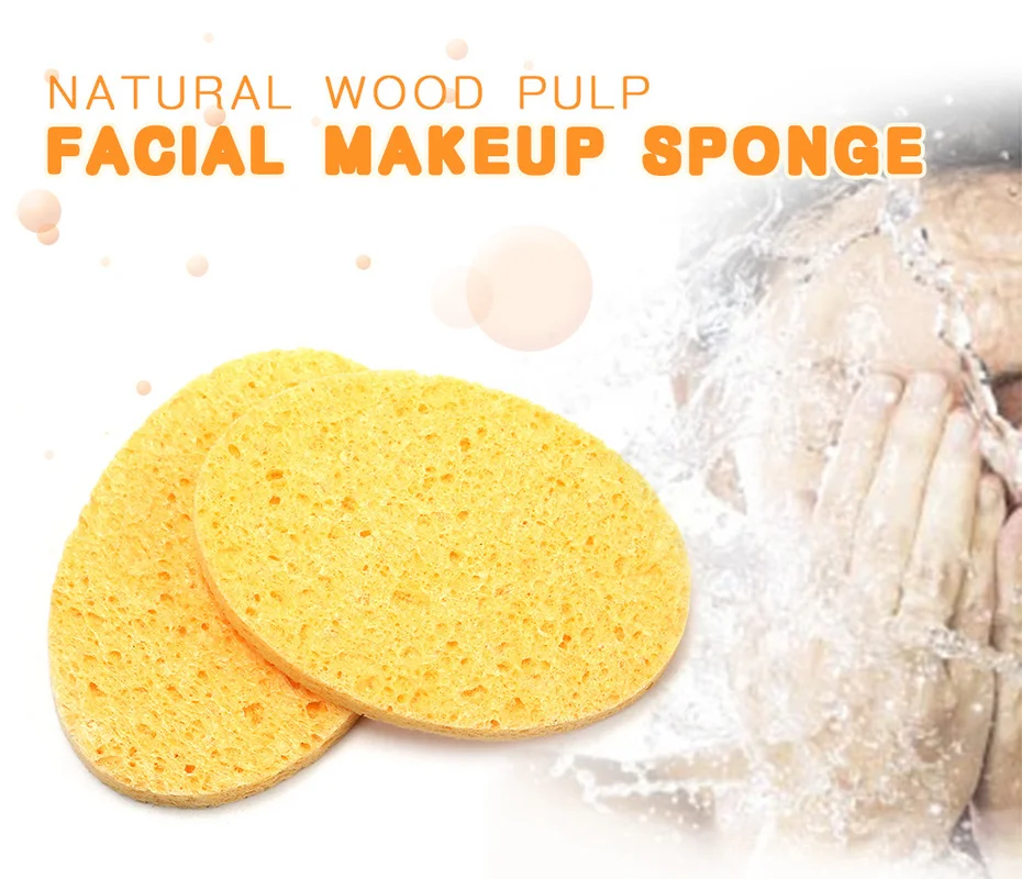 

10 шт., мягкая губка для очистки лица