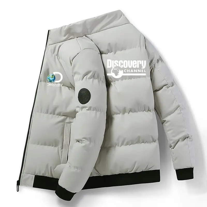 

Discover Autumn Winter Men's Zipper Jacket Casual Aviator Luxury Coat Stand Collar Fashion Slim Brand Men's Wear