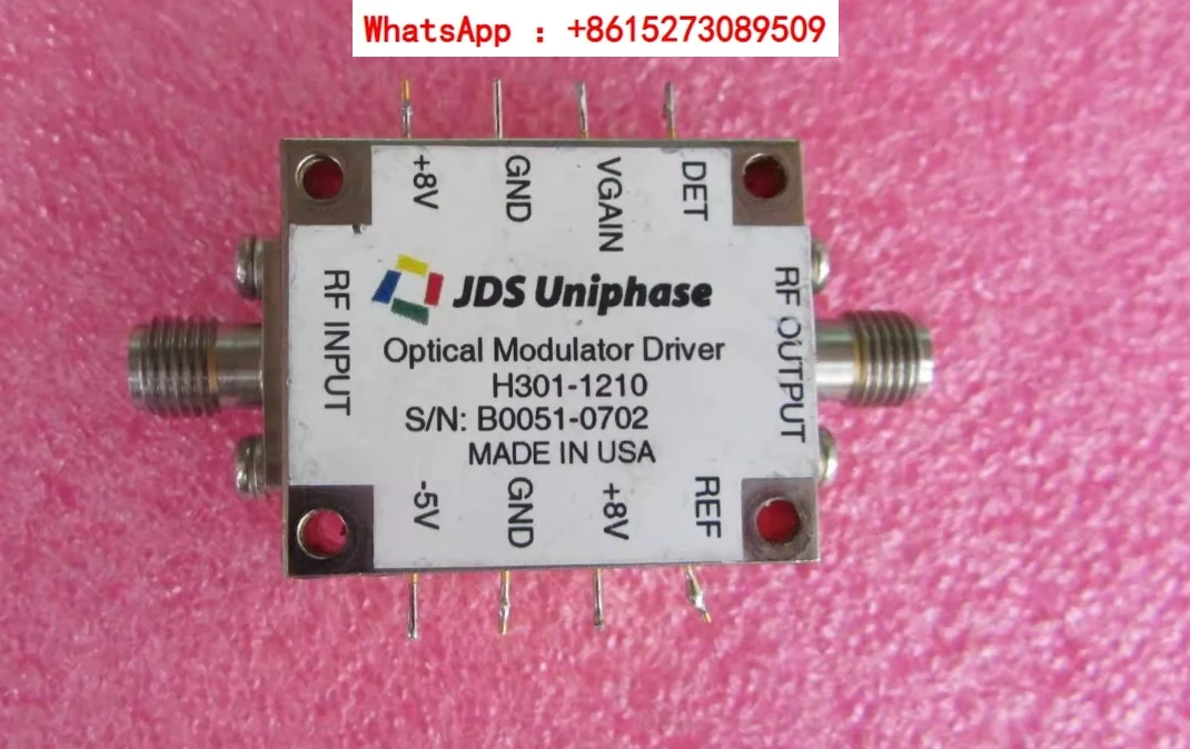 JDSU H301 H301-1210 75 кГц-10 ГГц 26 дБ RF микроволновый средний усилитель мощности