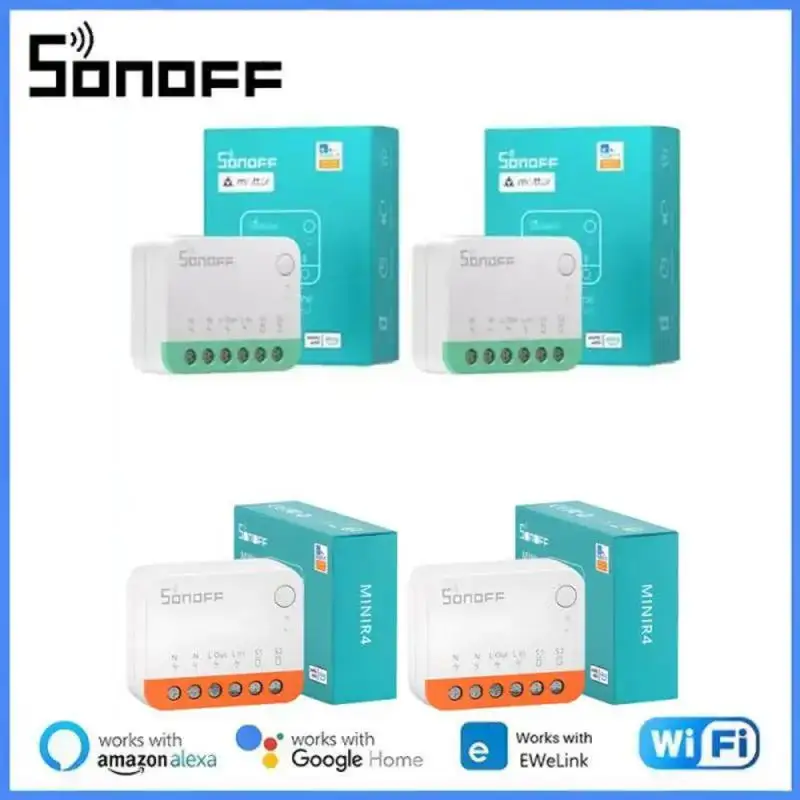 Мини-переключатель SONOFF MINIR4M / MINIR4 Extreme с поддержкой Wi-Fi
