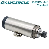 2 2kw 24000rpm ac220v 400hz 80mm diameter 8a air cooling spindle for engraving and cnc router