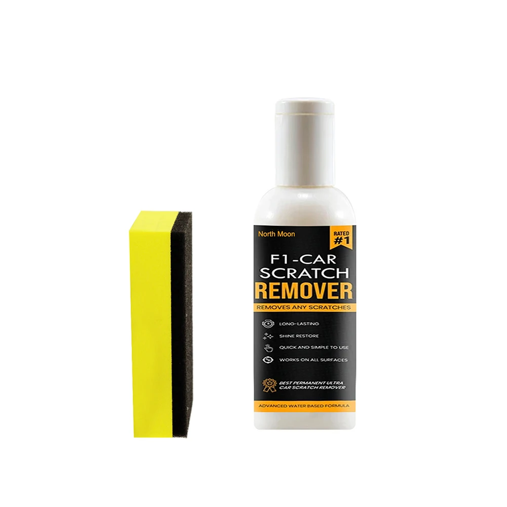

30ml Car Paint Scratch Repair Remover Agent Wax Coating Maintenance With Sponge Auto Repair Wax Polishing Heavy Scratches