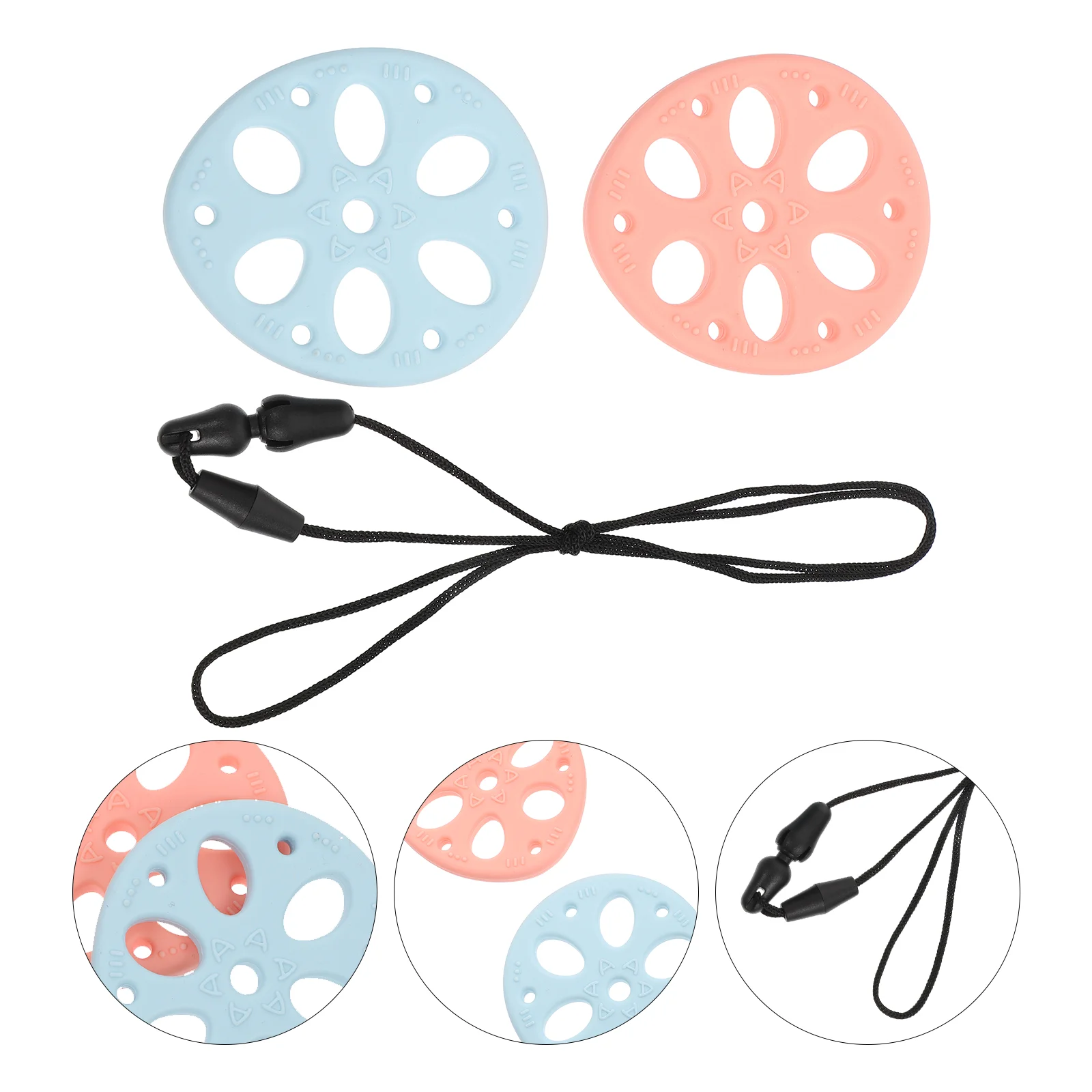 2 шт. простая игрушка ломтики корня лотоса прорезыватель для детей детские