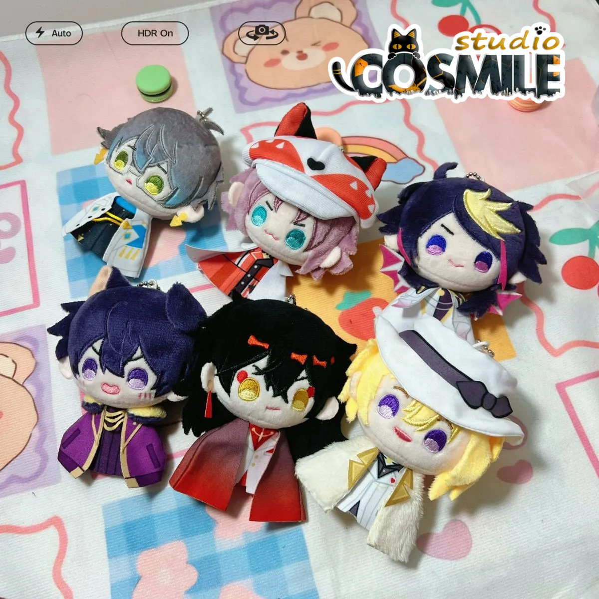 Vtuber виртуальный идол Luxiem Vox Ike Luca хита Shu yамино Shoto мягкий плюшевый брелок для ключей игрушка для куклы Sunny Day Sa