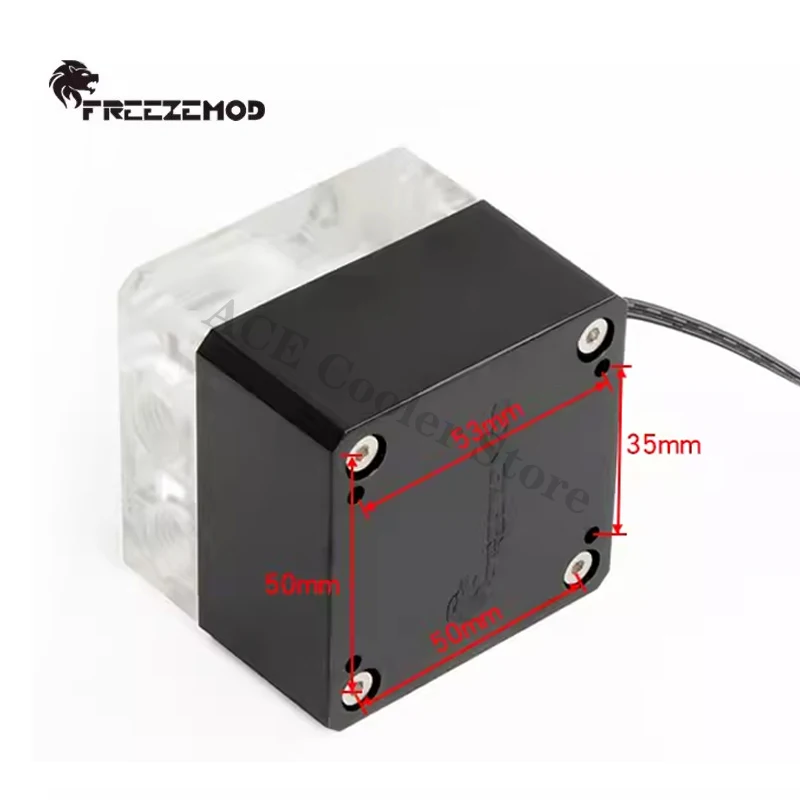 FREEZEMOD ПК Шасси с водяным охлаждением DDC PWM насос промышленный максимальный расход