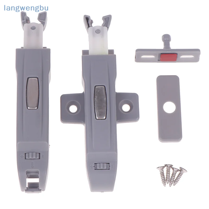 1 упаковка самоблокирующегося устройства для отскока защелки шкафа регулируемые