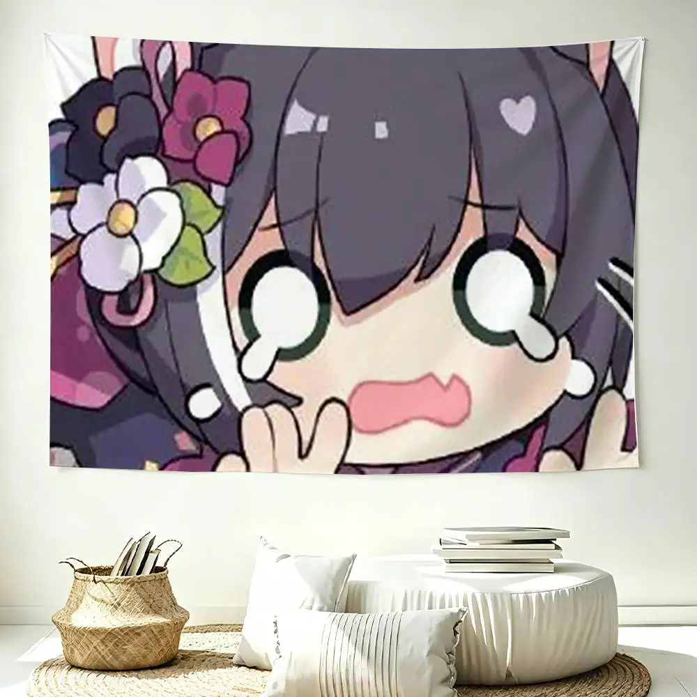 Фото Настенный декоративный баннер C-Cute ChibiS OF A-Arcaea с флагами для спальни, дома и улицы №3