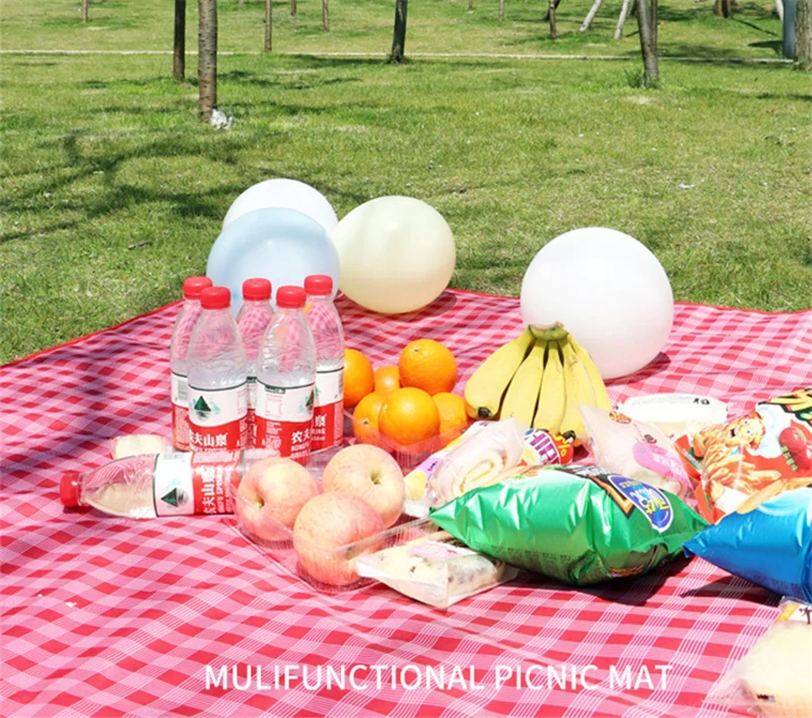 

Picnic Mat Spring Outing Moisture-proof Mat Picnic Cloth Outdoor Portable Waterproof Grass Proof Picnic Mat Outdoor Outing