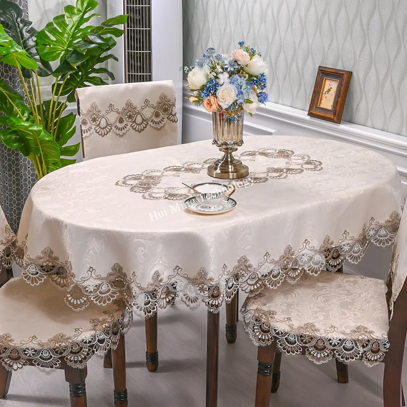 Tablecloth Table Lace Dust Cover Chair Cover