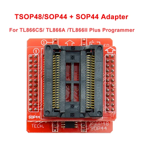 Адаптер SOP44 + плата TSOP48/SOP44 V3 для TL866CS / TL866A/ TL866II Plus, универсальный программатор, только usb, 100% оригинал