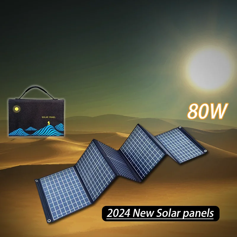 Складная Солнечная Зарядная Панель 30 Вт/50 Вт 18 В ETFE Легкая Для Мобильного