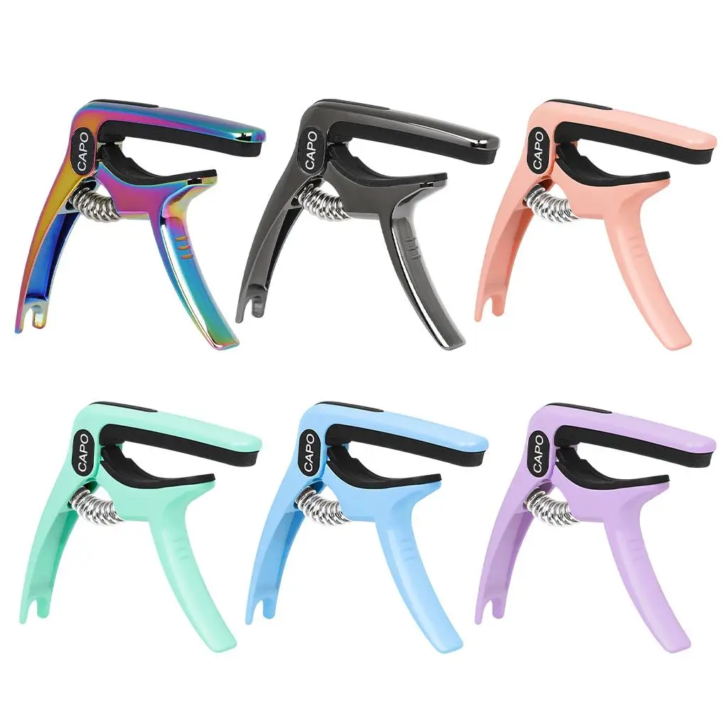 

Professional Guitar Capo Capotastos Guitar Quick Clamp Capo for Ukulele Bass