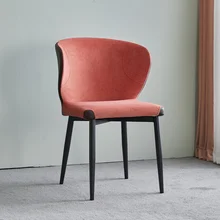 인체공학적 곡선 거실 의자, 창의적인 아파트, 모던 다이닝 룸 의자, 메이크업 럭셔리 Sillones 실내 장식