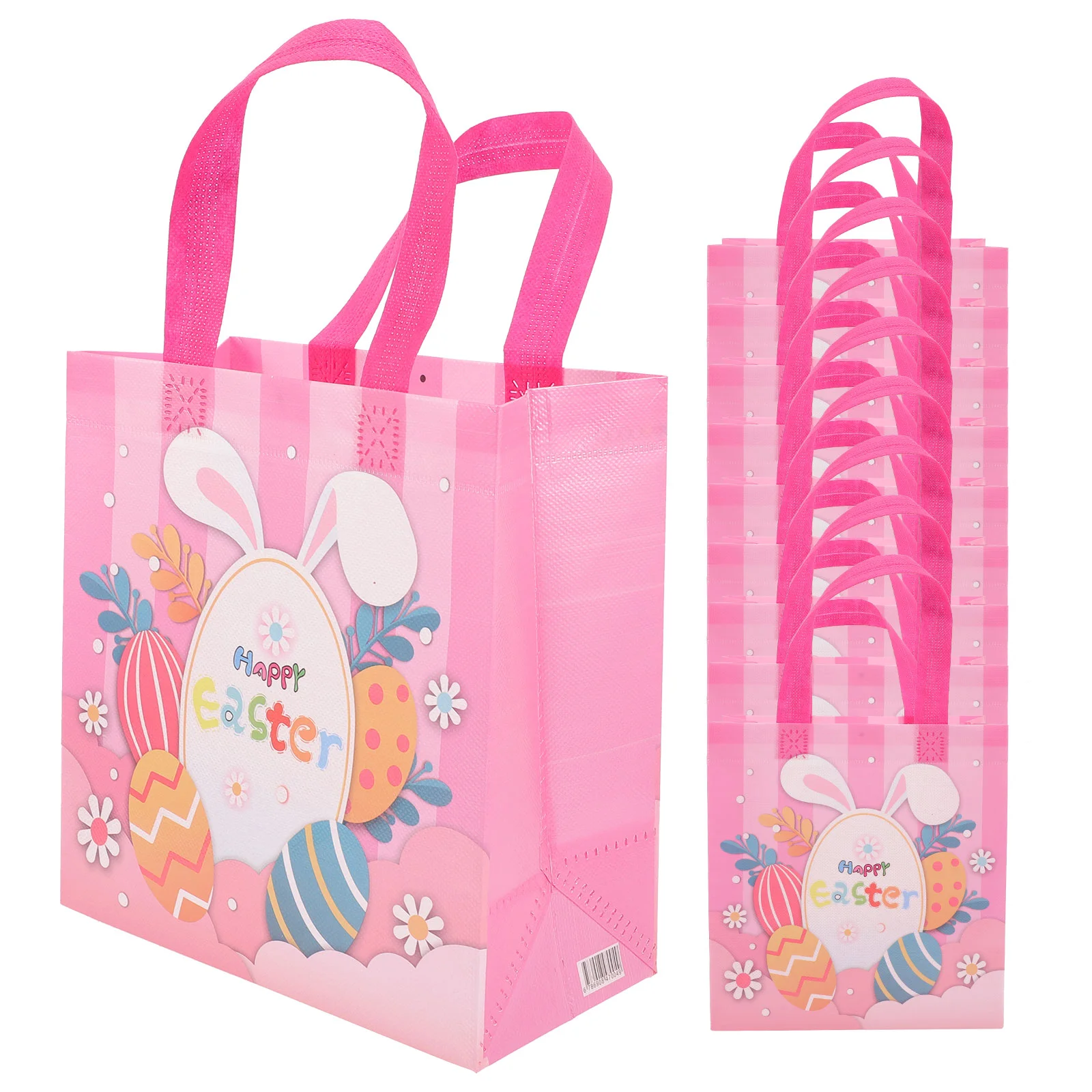 

Easter Gift Bunny Paper Party Treat Rabbit Pouches Packing Candy Goodie Basket Wrapping Fabric Clothes Wedding Egg Souvenir Tote