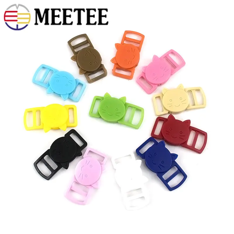 

20/40Pcs 10mm Plastic Backpack Buckle for Sewing Bag Strap Side Release Buckles Webbing Adjustable Hook Clasp DIY Accessories