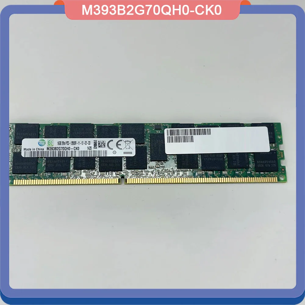 1 шт. для Samsung RAM M393B2G70QH0-CK0 16 ГБ 16G 2Rx4 PC3-12800R DDR4 1600 ECC REG серверная память Быстрая