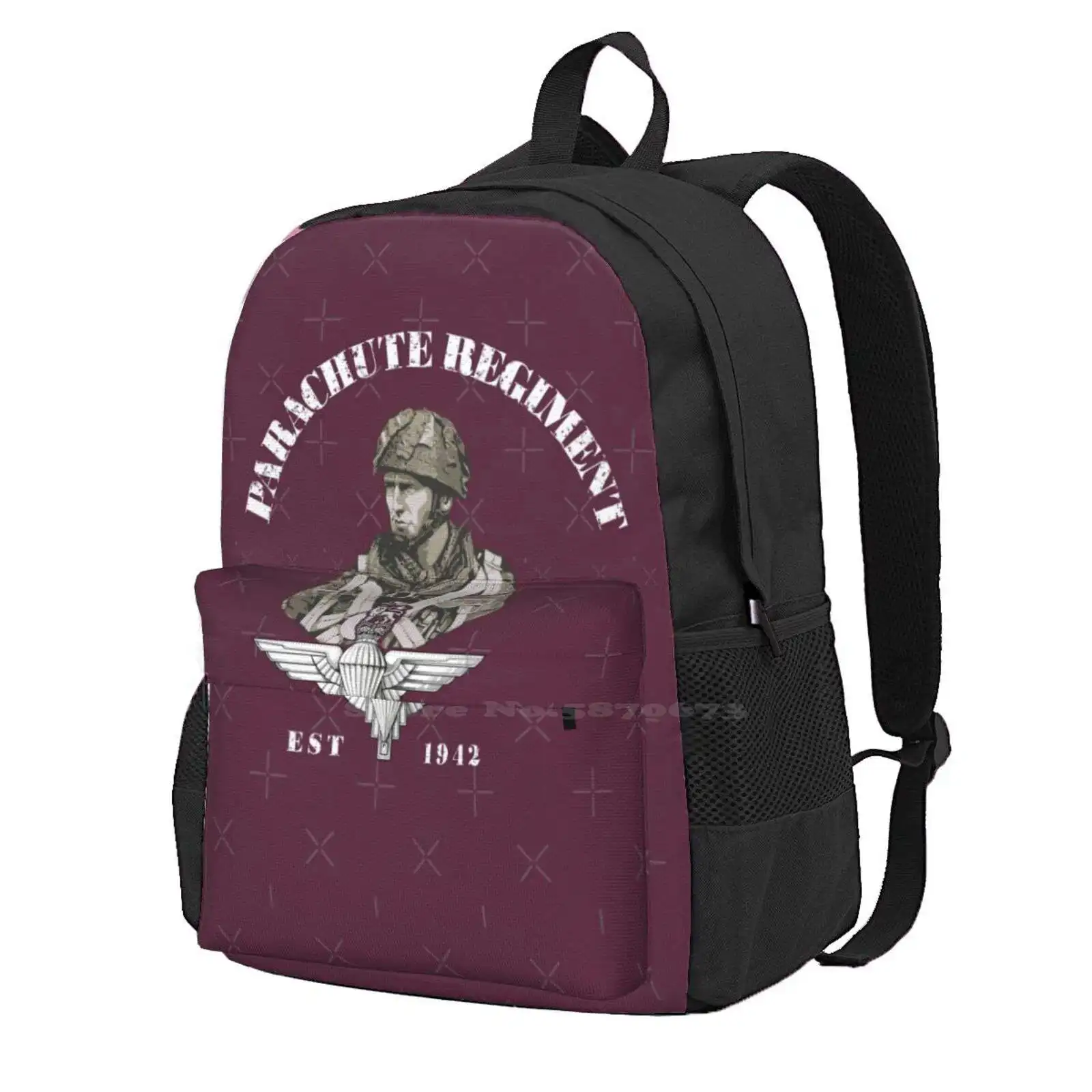 

Парашютный реги для мужчин и женщин t-Est 1942, мужские подростковые дорожные школьные сумки для ноутбука, парашютный реги для мужчин t Sfsg, поддержка спецназа