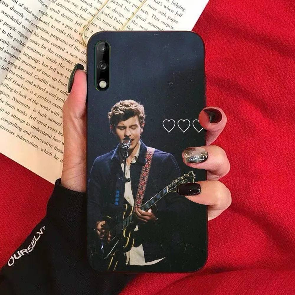 Чехол для телефона Shawn Mendez Huawei Honor 10 lite 9 20 7A 9X 30 50 60 70 pro plus мягкий силиконовый чехол