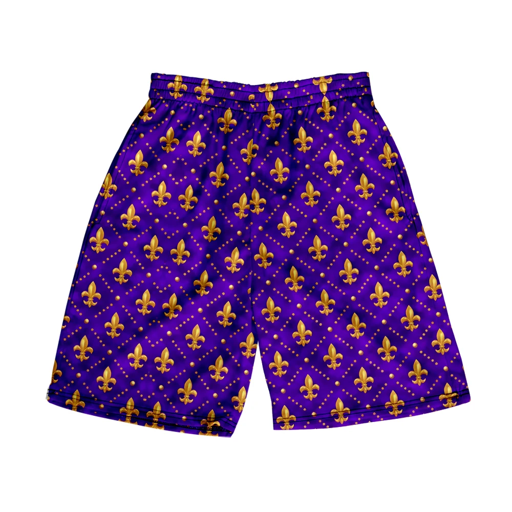 

Mardi gras de la Nouvelle-Orléans sшорты мужские Beach Short Summer bermuda masculina Couple Shorts Casual Board Pants