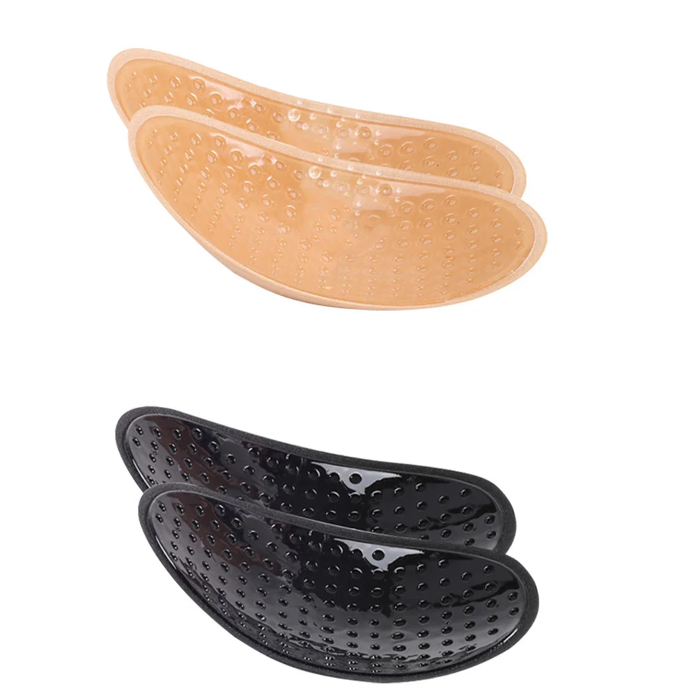 

Shoulder Pads Pad Enhancer Push Up Adhesive Sponge Anti Foam Cushion Mat Clothes Skid Sliding Silicone Women Solution Color Skin