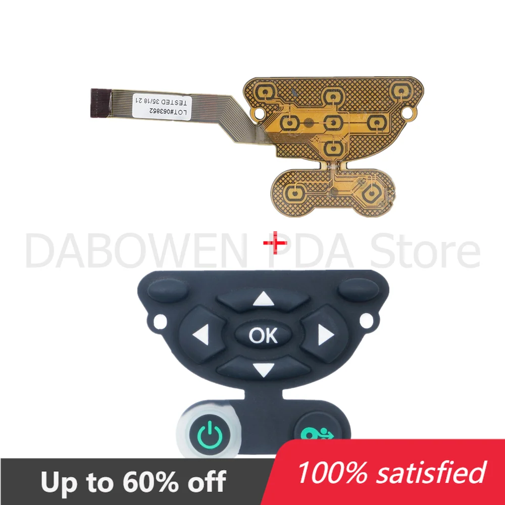 

New Keypad+ Keypad Flex Cable (Myler Keyswitch ) for Zebra ZQ620 Printer
